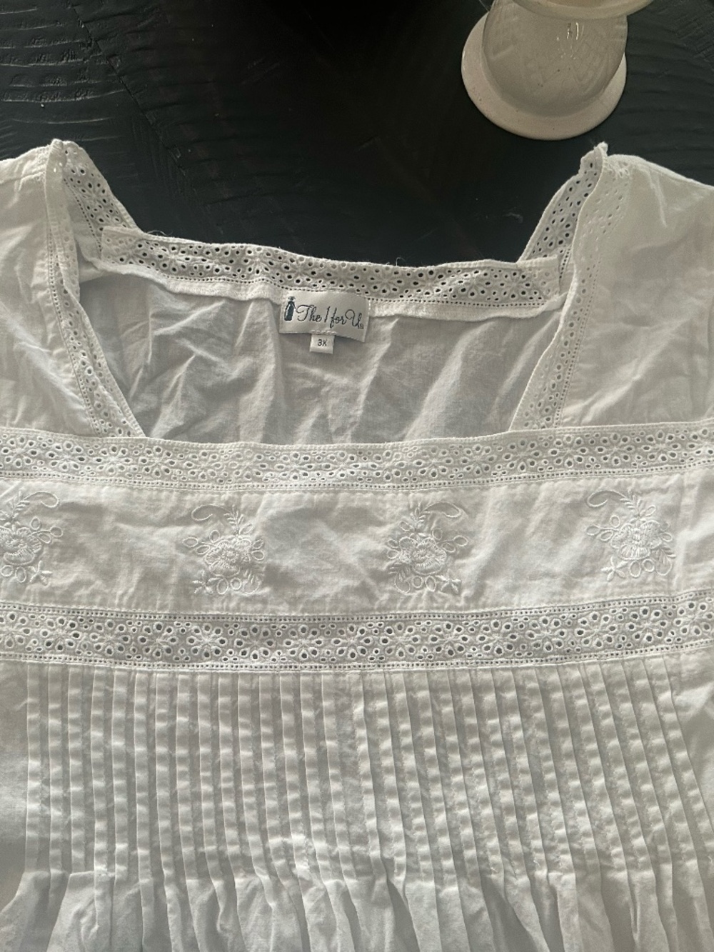 The 1 for U Victorian Nightgown ~ Charlotte 100% Cotton - Picture 2 of 7